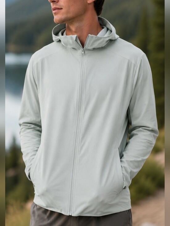 lululemon athletica Other - Lululemon Warp Light Packable Jacket – Mint Green – Men’s XL